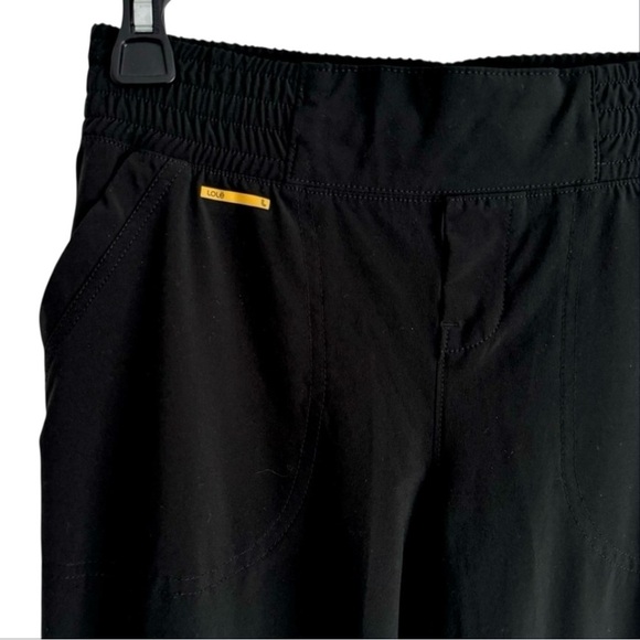 New Lole Refresh Hiking Pants Drawstring Athleisure Streetwear Black Joggers XS - Picture 3 of 7